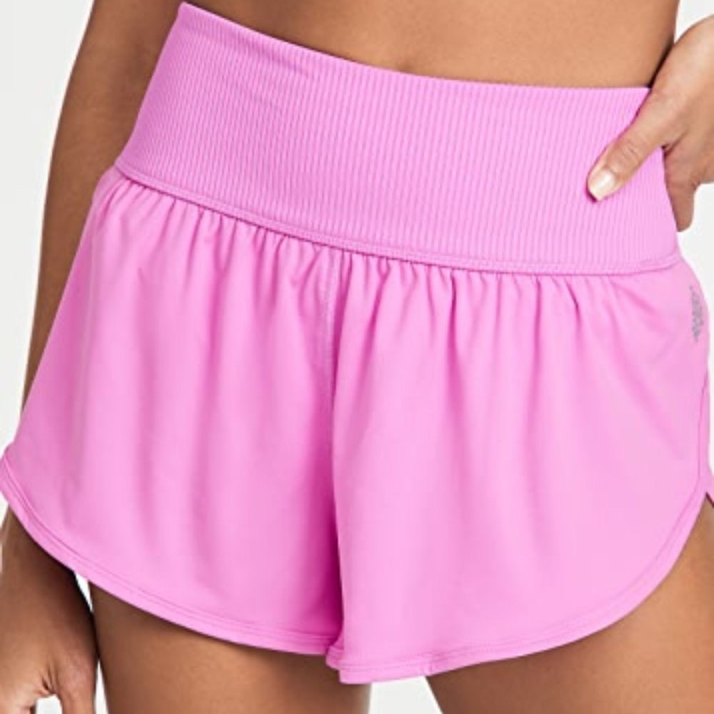 FREE PEOPLE MOVEMENT "GAME TIME" PINK SHORTS